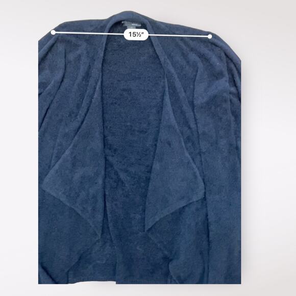 Barefoot Dreams Navy Blue CozyChic Lite Island Wrap Size L/XL - Picture 5 of 10